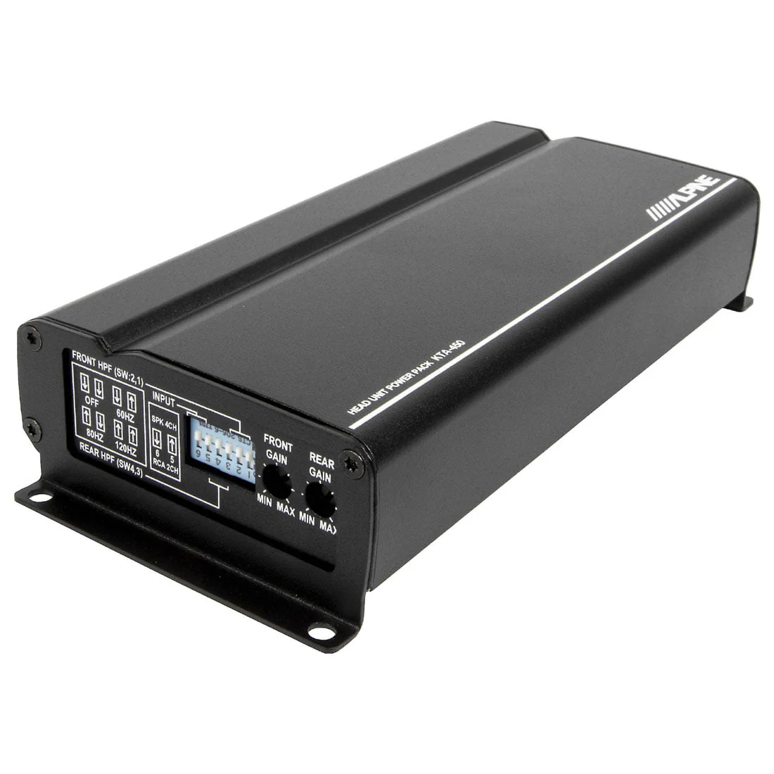 Alpine KTA-450 Power Pack Compact 4-Channel Car Amplifier (KTA450) - Image 6