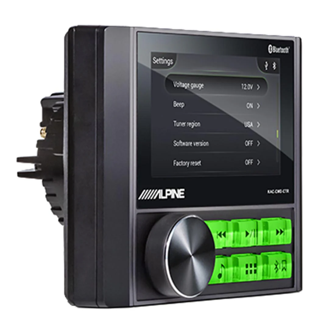 Alpine KAC-CMD-CTR All-Weather Digital Media Receiver for ATVs and UTVs (KACCMDCTR) - Image 5