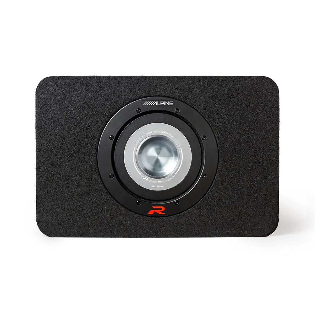 Alpine RS-SB10 10" Halo R-Series Shallow Pre-Loaded Subwoofer Enclosure (RSSB10) - Image 6