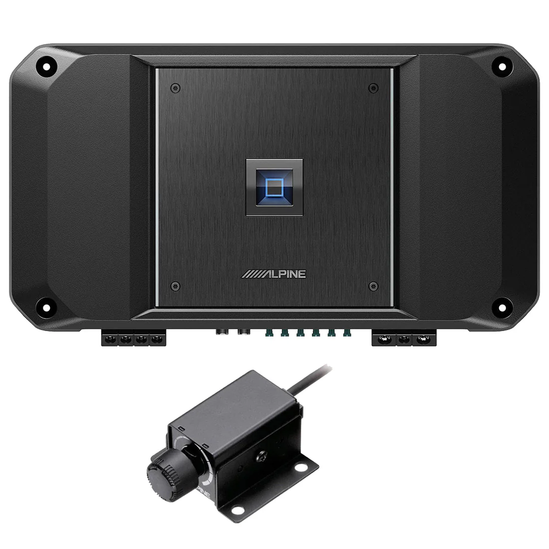 Alpine R2-A75M R-Series 750W Mono Amplifier | RUX-KNOB.2 Remote Bass Level Control - Bundle - Image 5