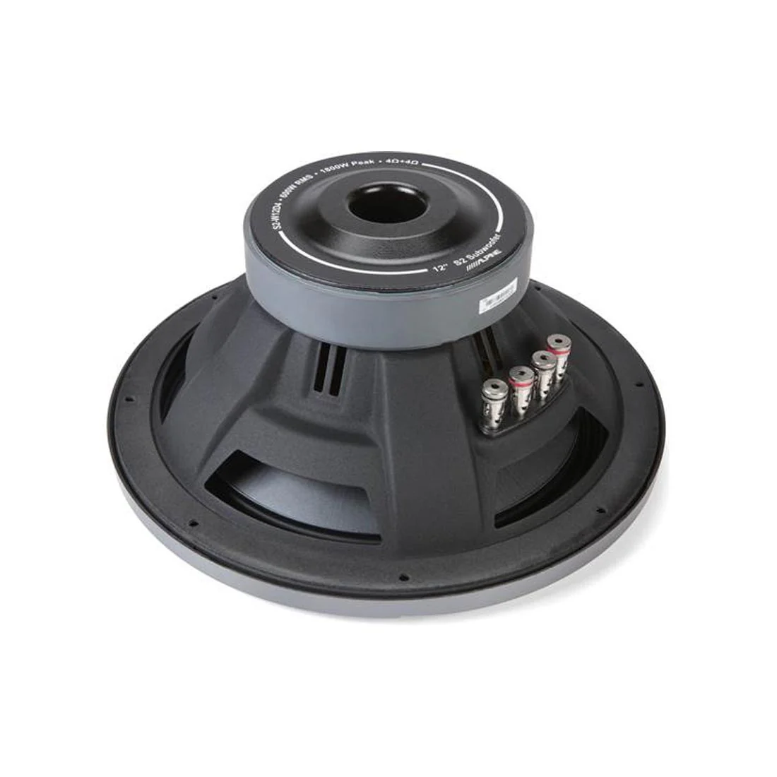 Alpine S2-W12D4 S-Series 12" Subwoofer with Dual 4-Ohm Voice Coils (S2W12D4) - Image 4