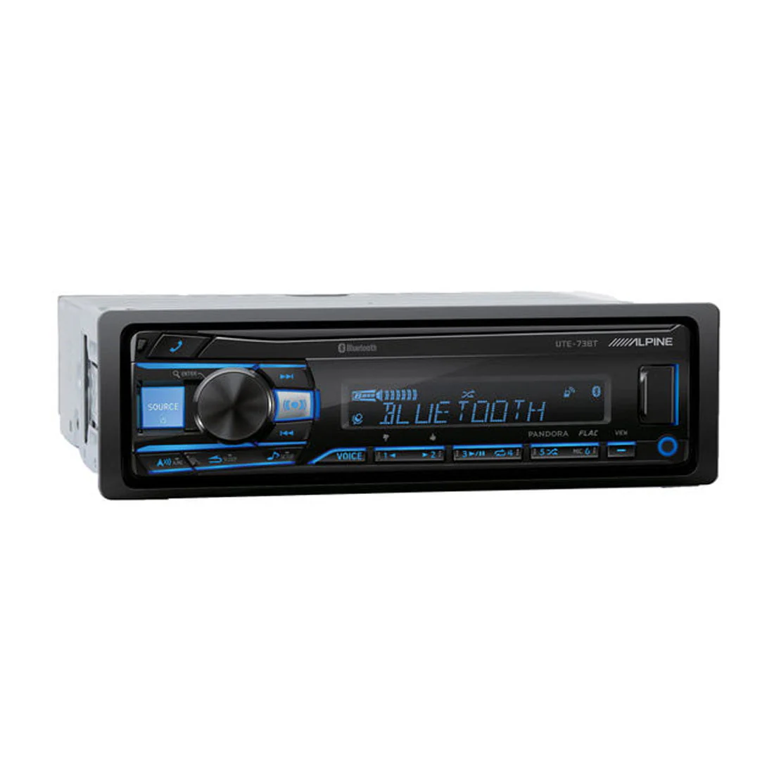 Alpine UTE-73BT Digital Media Receiver | S2-S40C 4" Component Speaker System | EchoMaster RVC 5721 Backup Camera - Bundle - Image 2