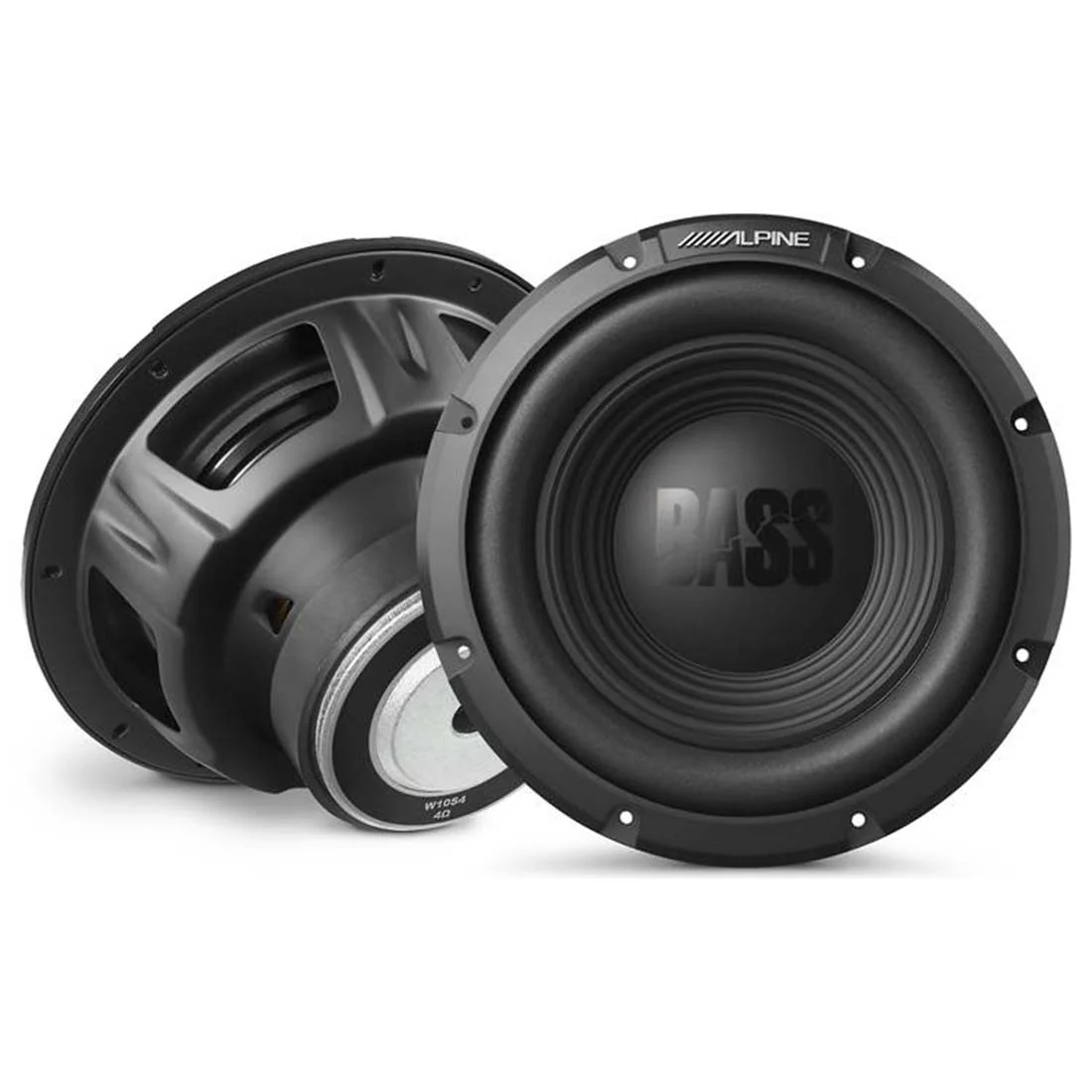 Alpine W10S4 10" 4-ohm Car Subwoofer (W10S4) - Image 2