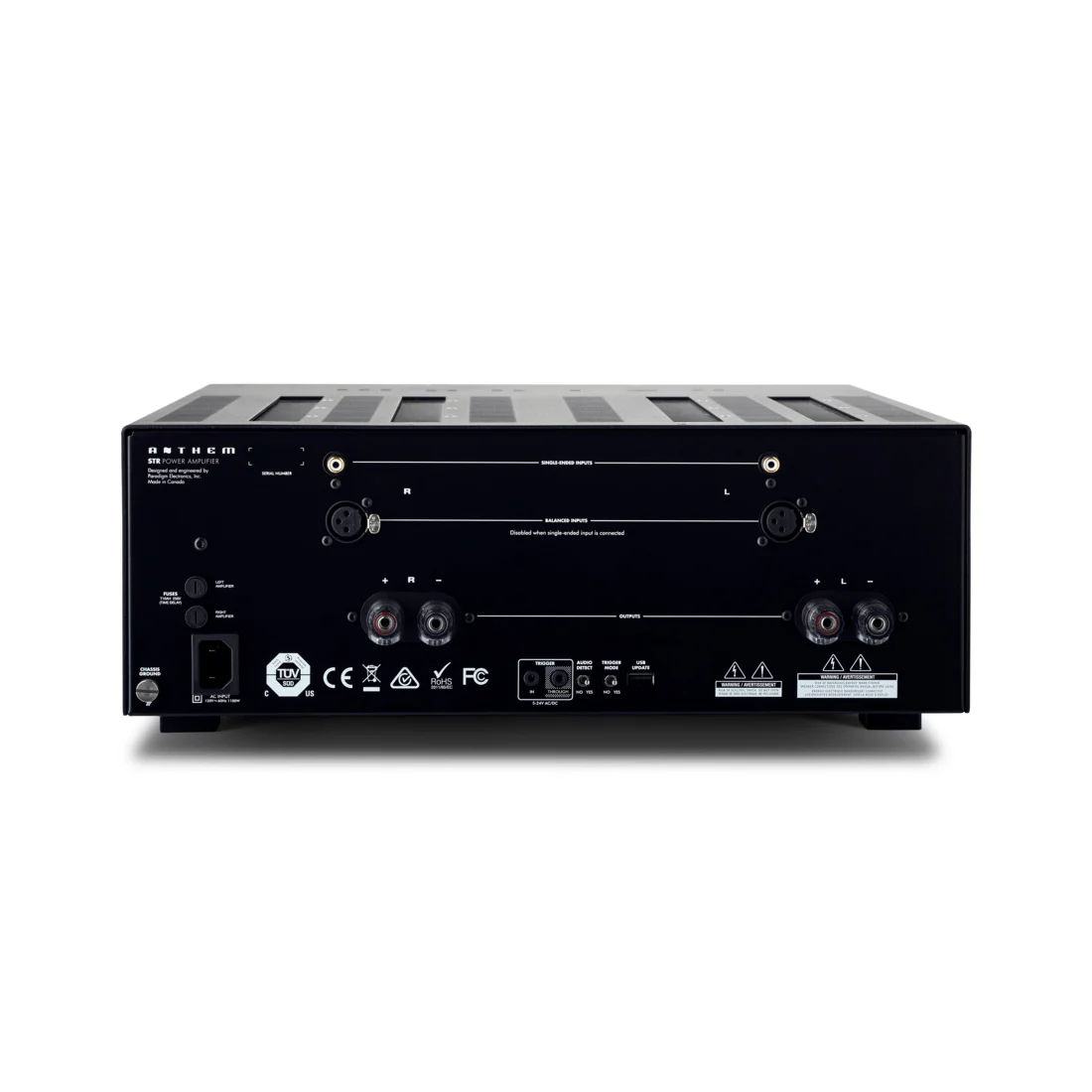Anthem STR Power Amplifier - Black (OPEN BOX) - Image 3