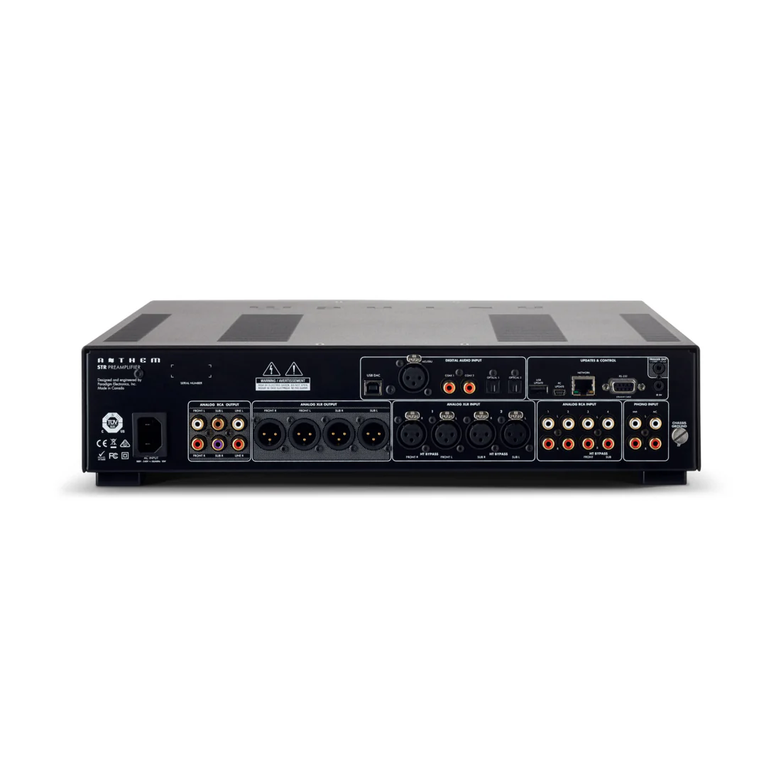 Anthem STR Pre-amplifier - Black (OPEN BOX) - Image 2