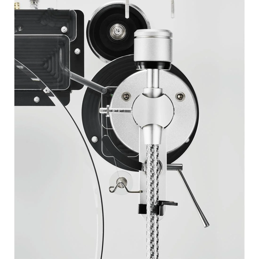 Audio-Technica AT-LPA2 Fully Manual Belt-Drive Turntable - Clear - Image 16