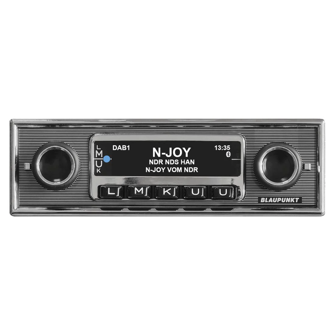Blaupunkt FRANKFURT Stereo MB Single DIN Mechless Retro Receiver with Bluetooth - Image 3