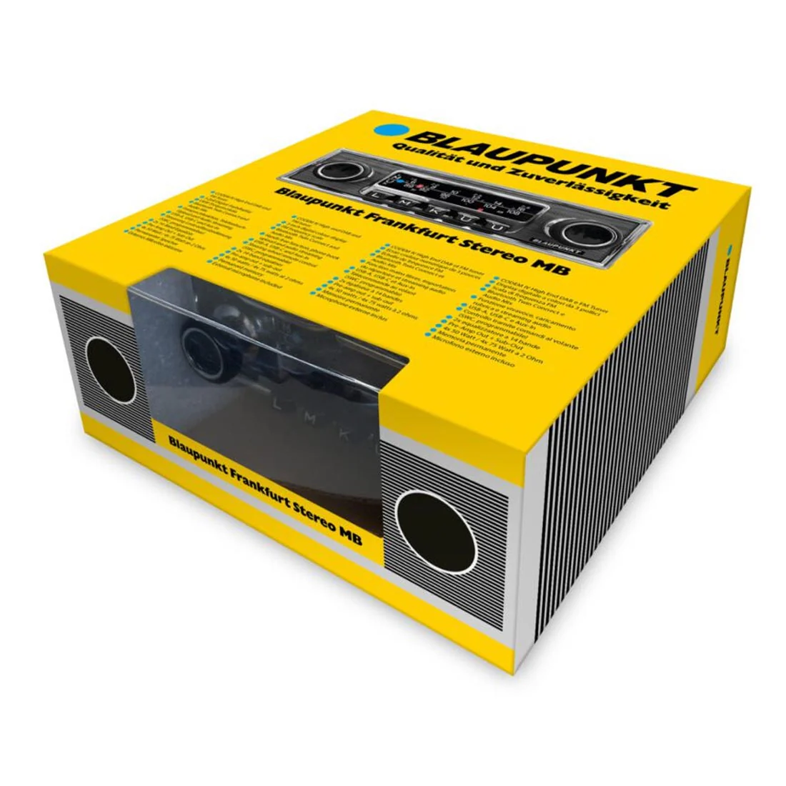 Blaupunkt FRANKFURT Stereo MB Single DIN Mechless Retro Receiver with Bluetooth - Image 6