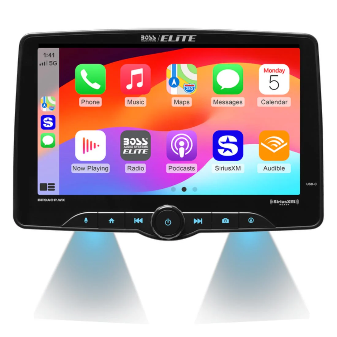 Boss Audio Elite BE9ACP.WXC Digital Multimedia Receiver and Backup Camera (BE9ACP.WXC) - Image 2