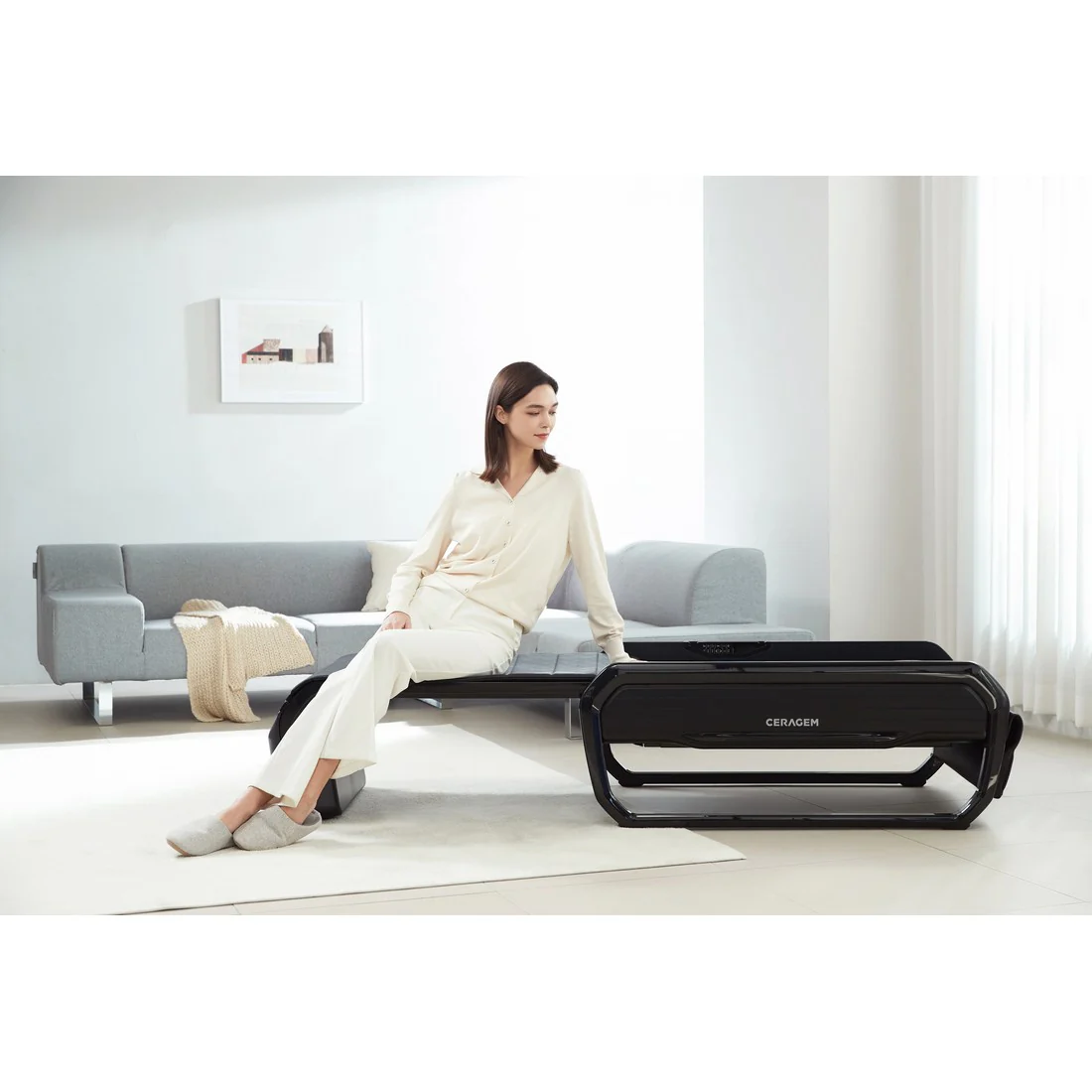 Ceragem V6 Luxury Therapeutic Thermal Massage Bed (V6 BLACK) (OPEN BOX) - Image 3
