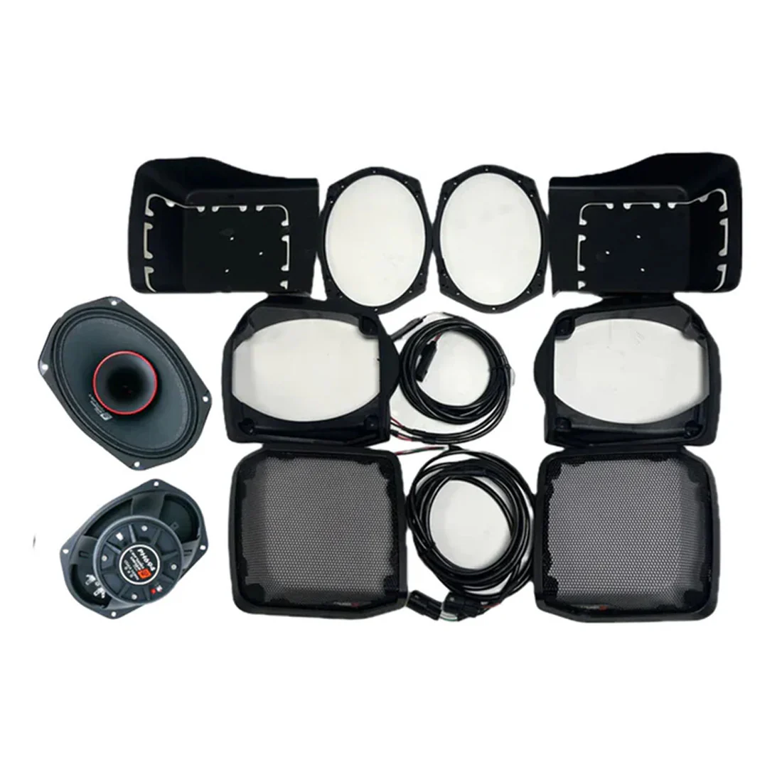 Cerwin Vega RPMPH694LK13 Cut In Lid Kit with PH694 Speakers for 1998-2013 Harley Davidson Motorcycles (RPMPH694LK13)