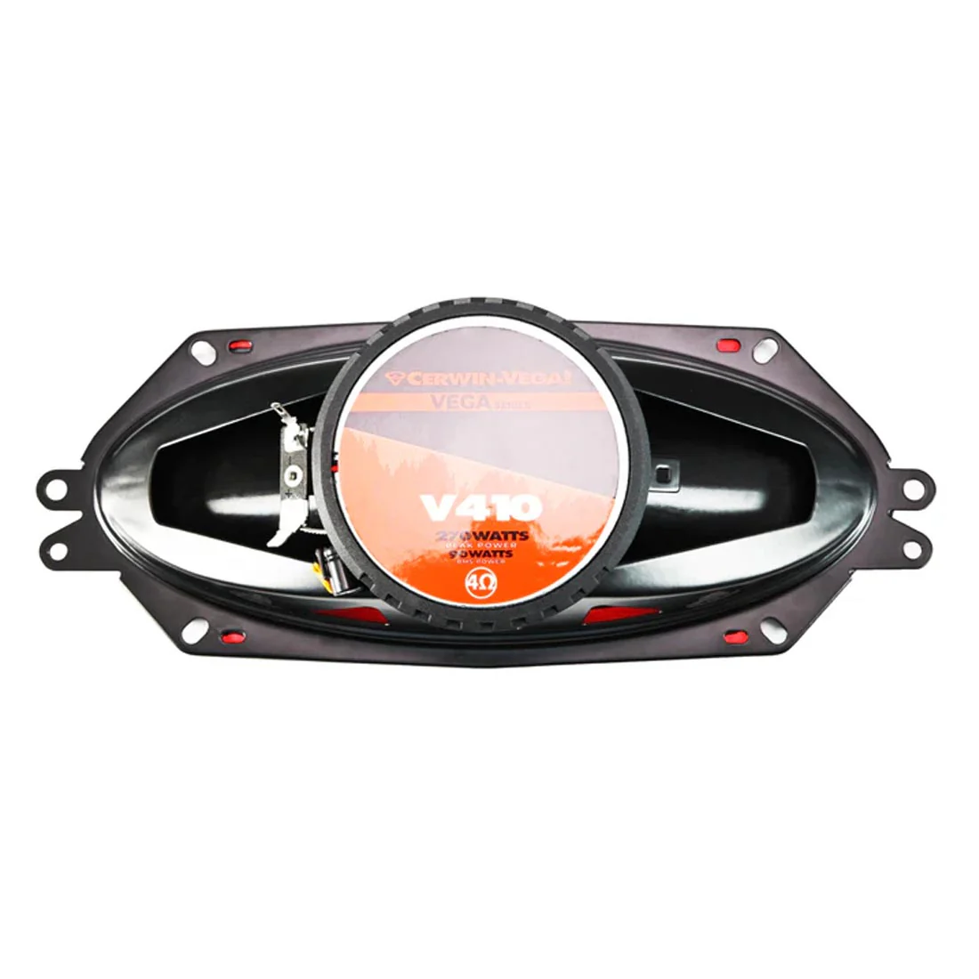 Cerwin Vega V410 VEGA Series 4" x 10" 2-Way Coaxial Car Speakers - Pair - Image 6