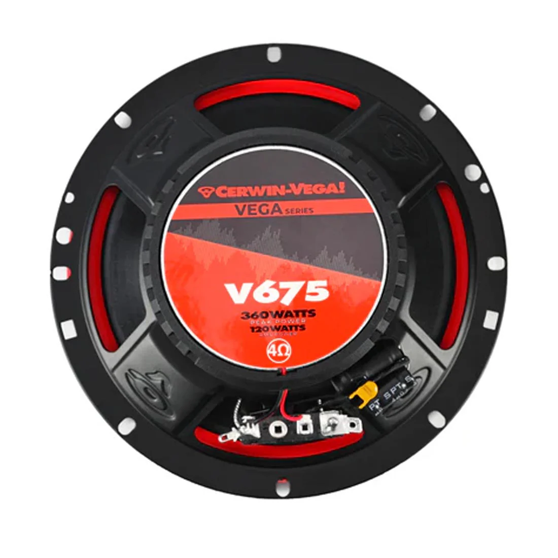 Cerwin Vega V675 VEGA Series 6.75" 2-Way Coaxial Car Speakers - Pair - Image 6