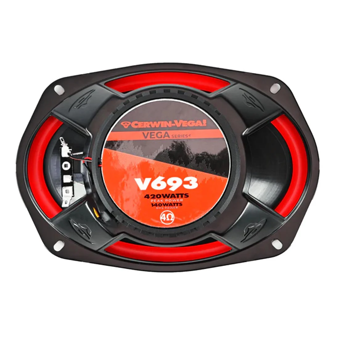 Cerwin Vega V693 VEGA Series 6" x 9" 3-Way Triaxial Car Speakers - Pair - Image 6