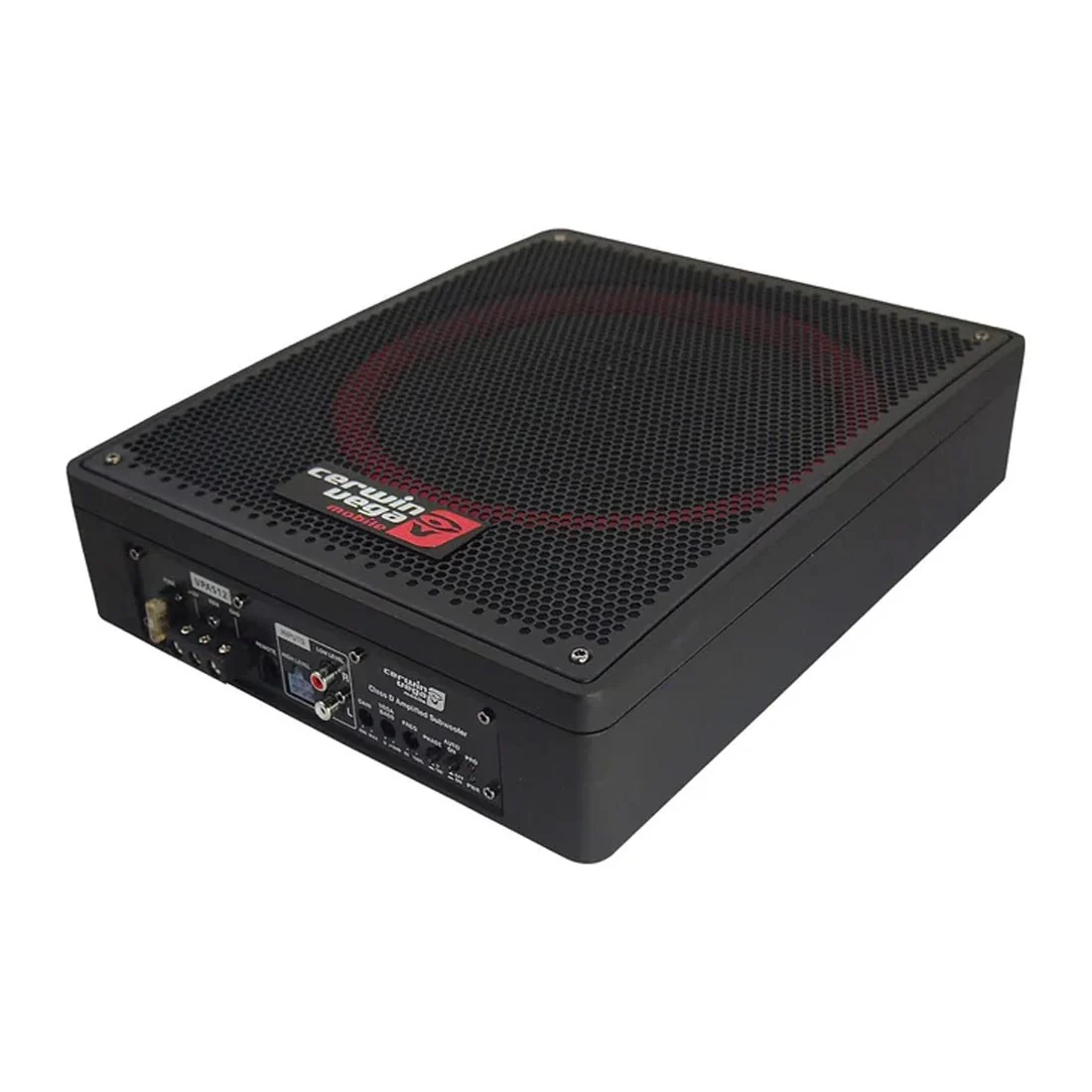 Cerwin Vega VPAS12 12" Powered Car Subwoofer with Passive Radiator - Image 3
