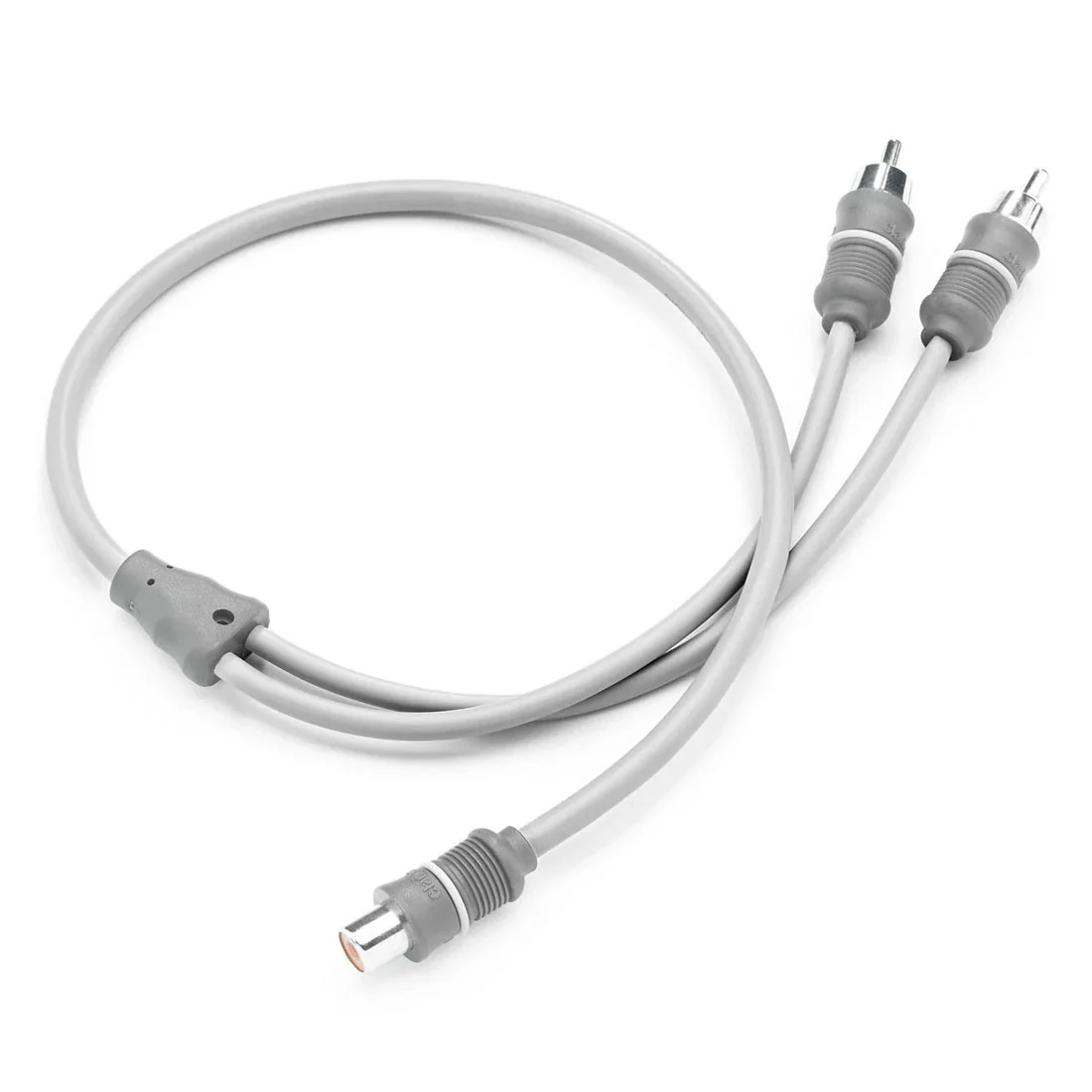 Clarion CMC-GRYAICY-1F2M Marine Y-Adaptor, 1 Female Jack, 2 Male Plugs - #92798 (CMCGRYAICY1F2M)