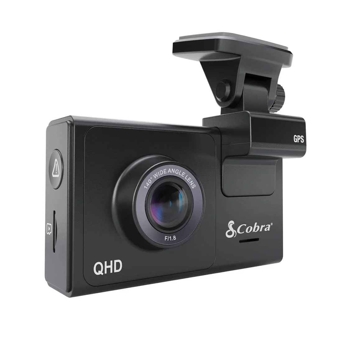 Cobra SC 200 Configurable Smart Dash Cam and Hardware (SC200-HW) - Black (SC200HW) - Image 2
