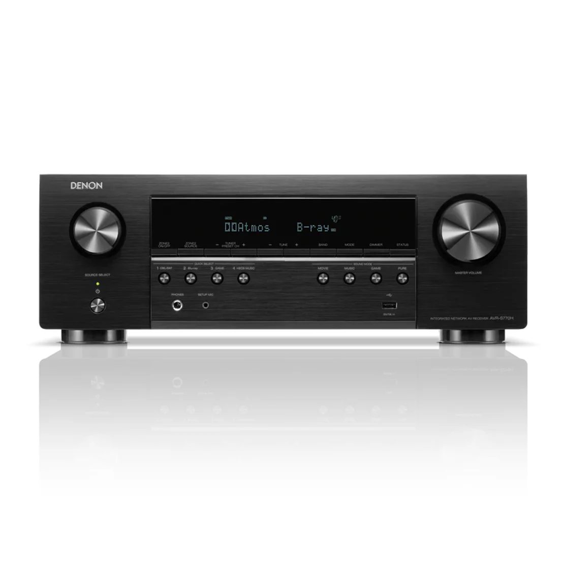 Denon AVR-S770H & PSB Alpha 5.1.2 Dolby Atmos Home Theater System - Image 2