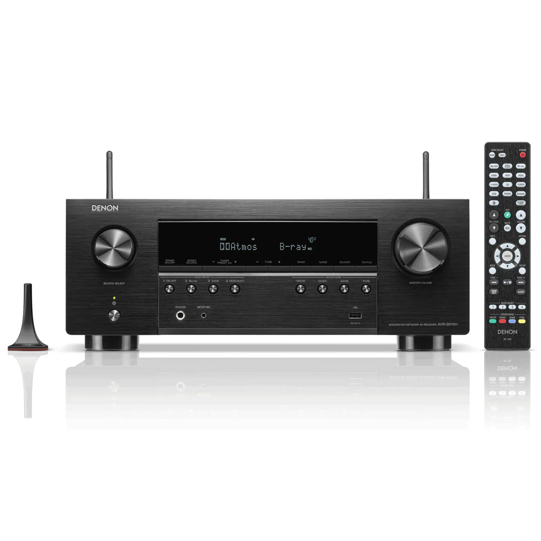 Denon AVR-S970H 7.2 Channel 8K Receiver | Home 250 Speaker Bundle - Image 6