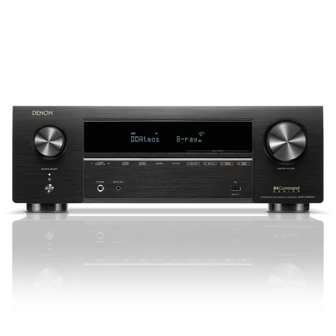 Denon AVR-X1800H 7.2 Channel Receiver | Home 250 Speaker Bundle - Image 3