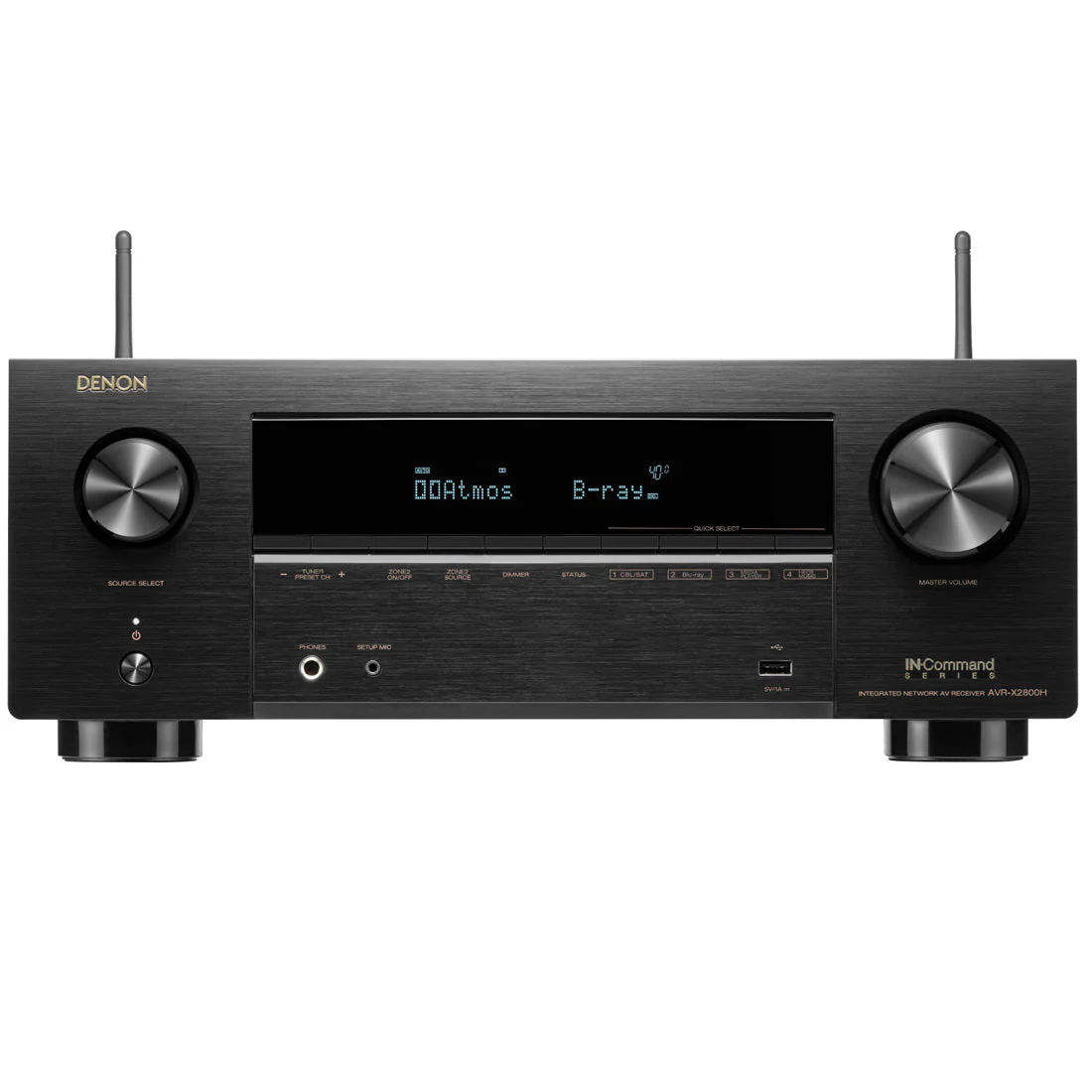 Denon AVR-X2800H 7.2 Channel 8K AV Receiver B-STOCK | Home 350 Speaker Bundle - Image 3