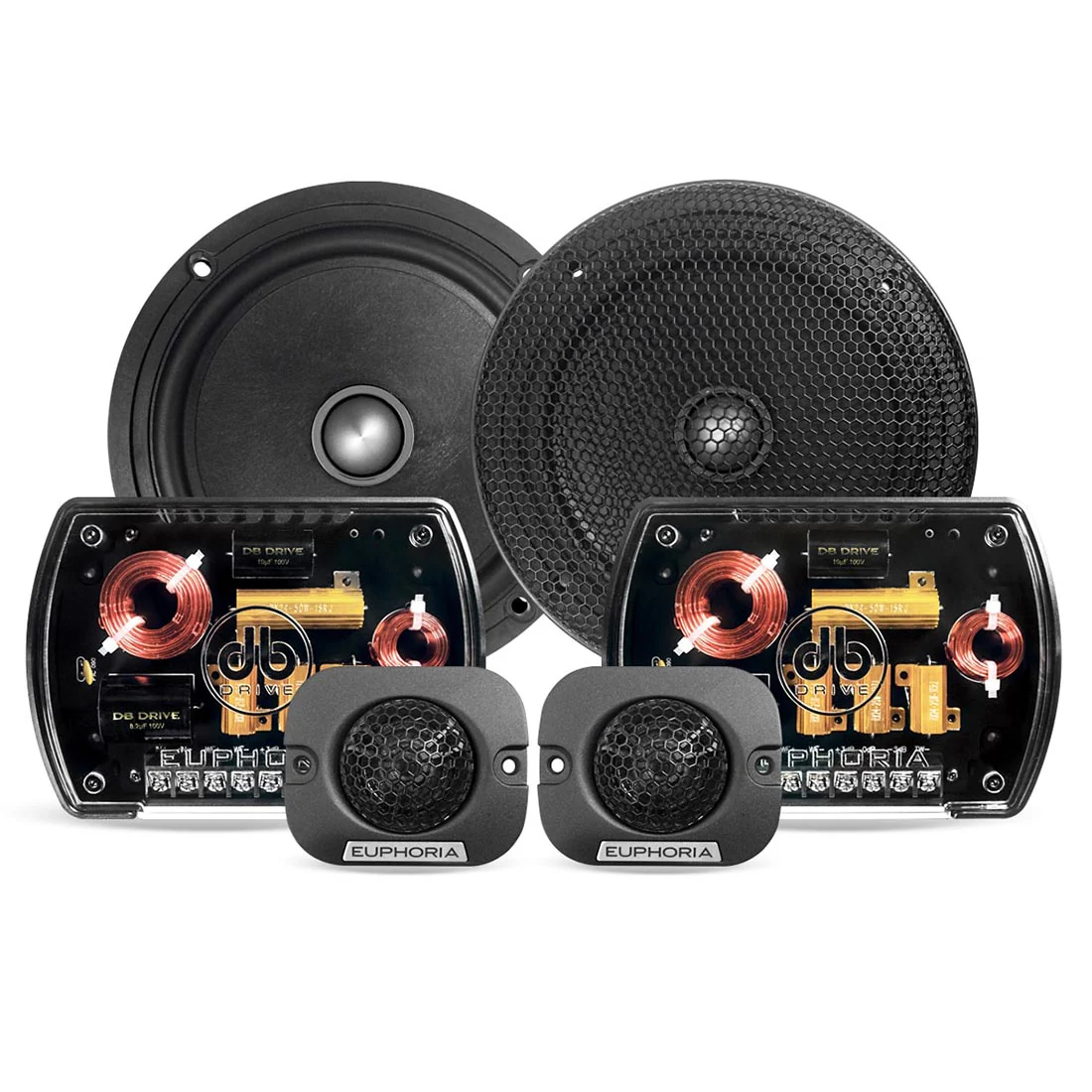Euphoria E6 6.5" 75W Component Speaker System (E6)