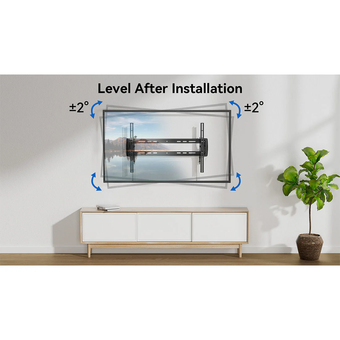 ErgoAV ERMTL6-01B Large Tilt TV Mount 37"-86" TVs (ERMTL601B) - Image 5