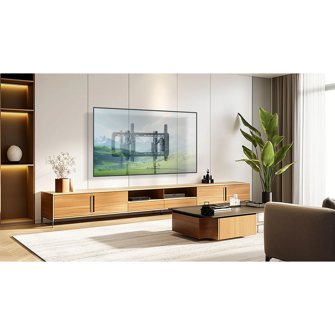 ErgoAV ERMTL7-01B Large Extend & Tilt TV Mount 42"-99" TVs (ERMTL701B) - Image 13