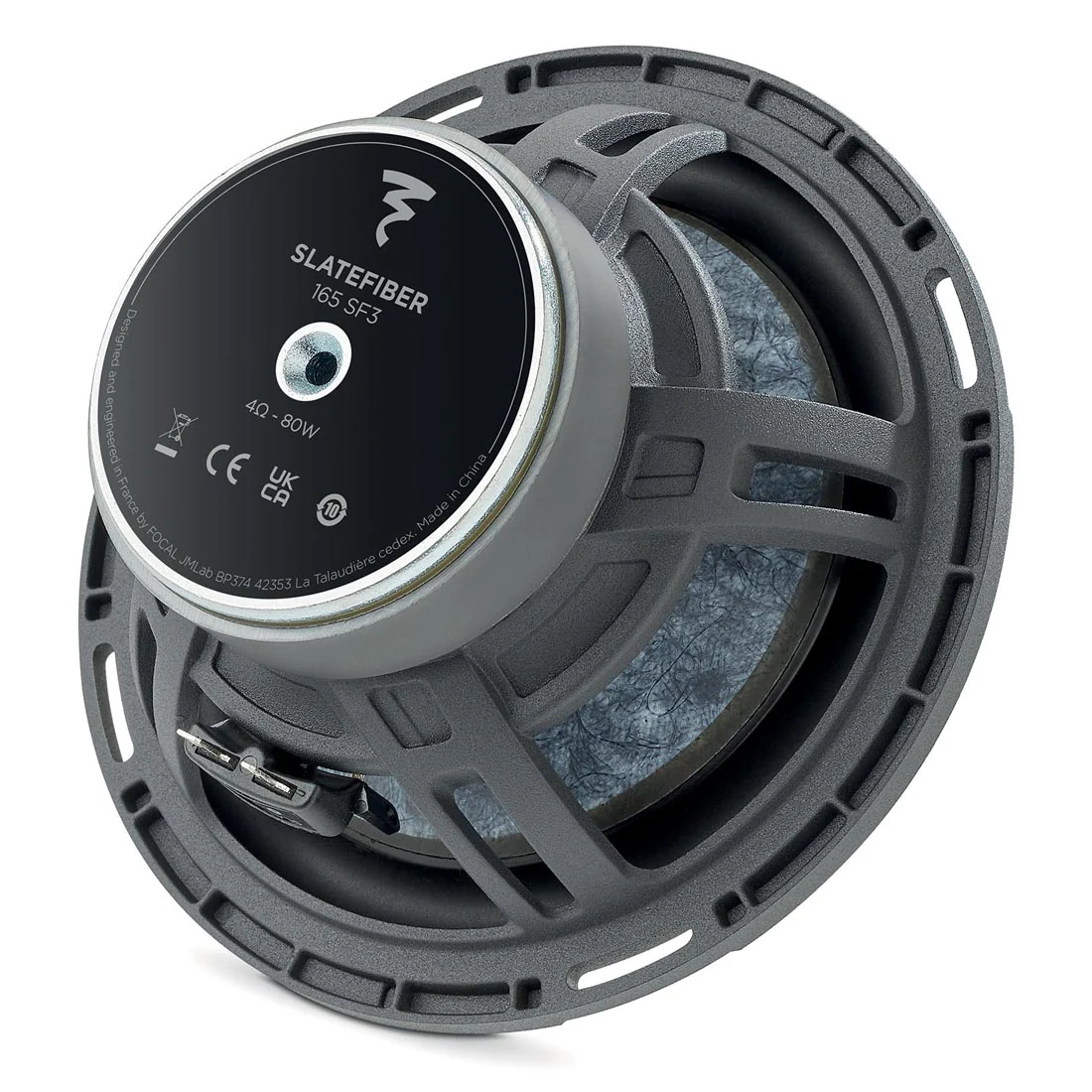 Focal 165 SF3 Slatefiber 6.5" 3-Way Component Speaker System (165SF3) - Image 5