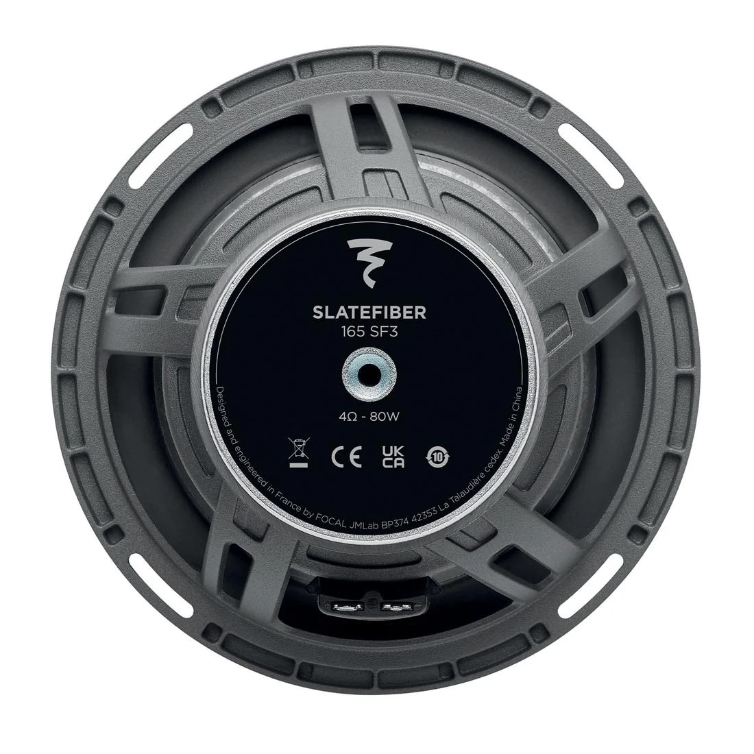 Focal 165 SF3 Slatefiber 6.5" 3-Way Component Speaker System (165SF3) - Image 6