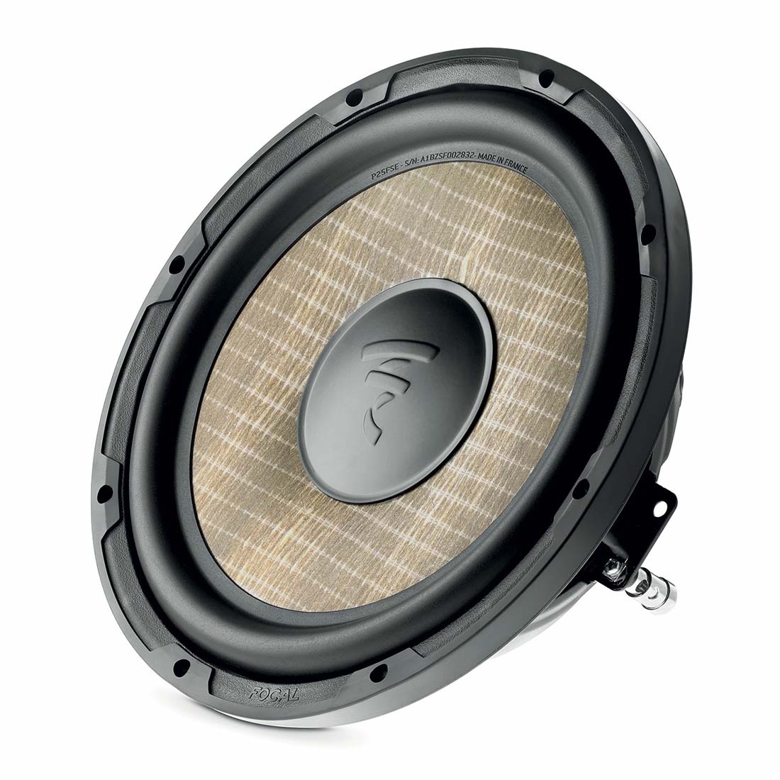 Focal SUBP25FSE Flax Evo Series 10" 4-Ohm Shallow-Mount Component Subwoofer (SUBP25FSE)