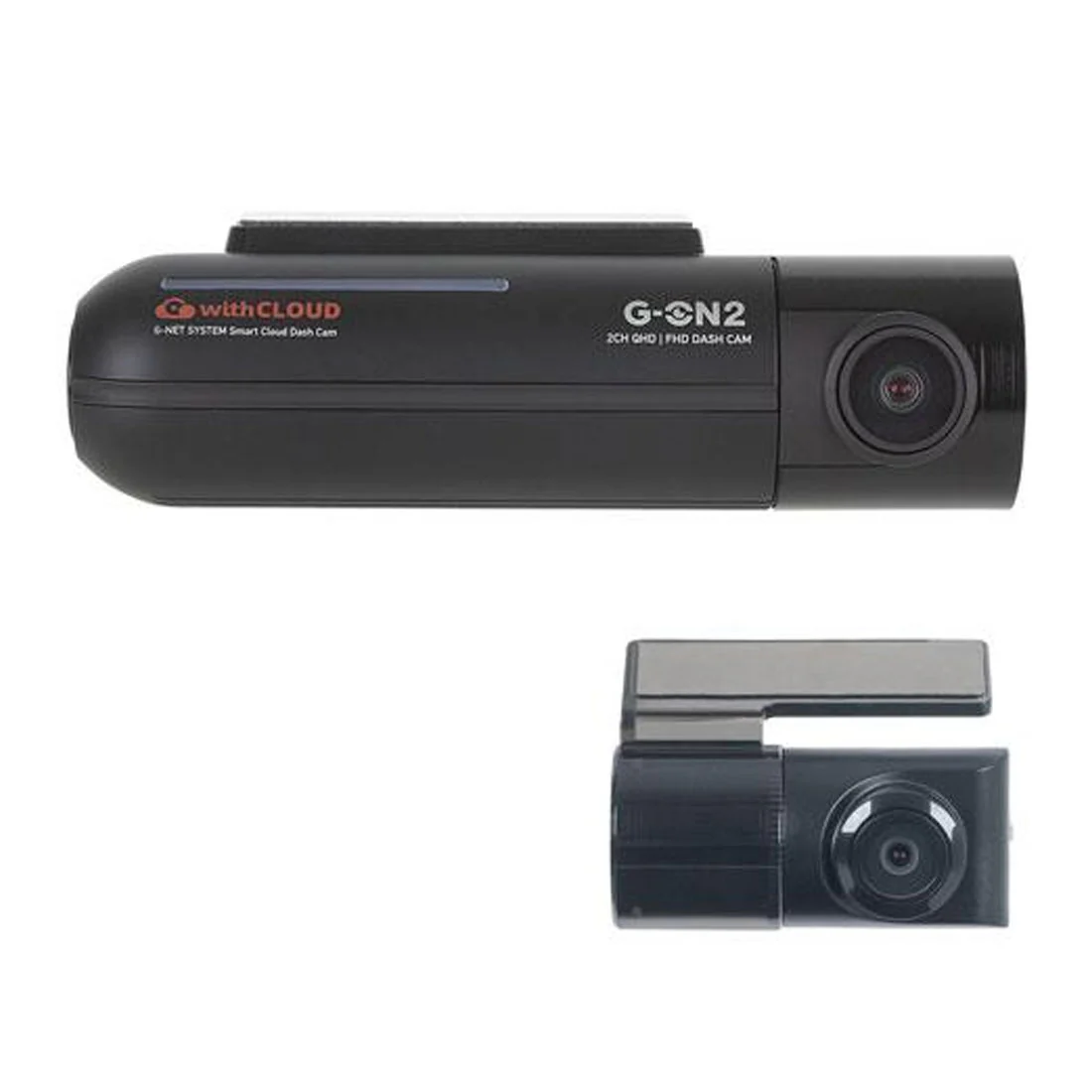 GNET G-ON2 2 Channel HDR QHD Dash Cam with 1080p Rear Camera (GON2)