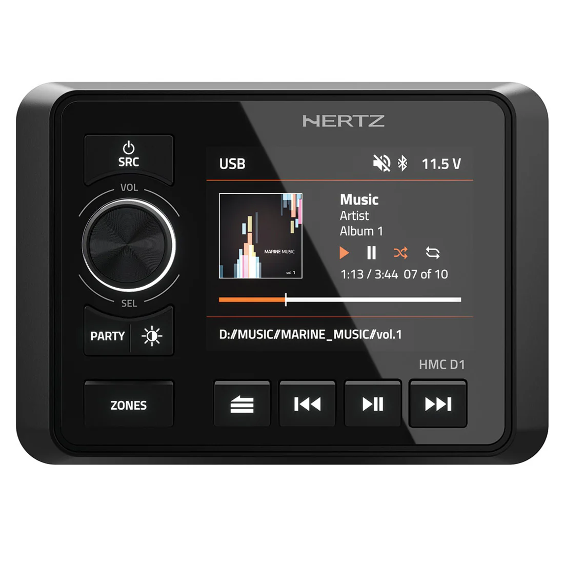 Hertz HMC D1 Remote Control with Display (HMCD1)