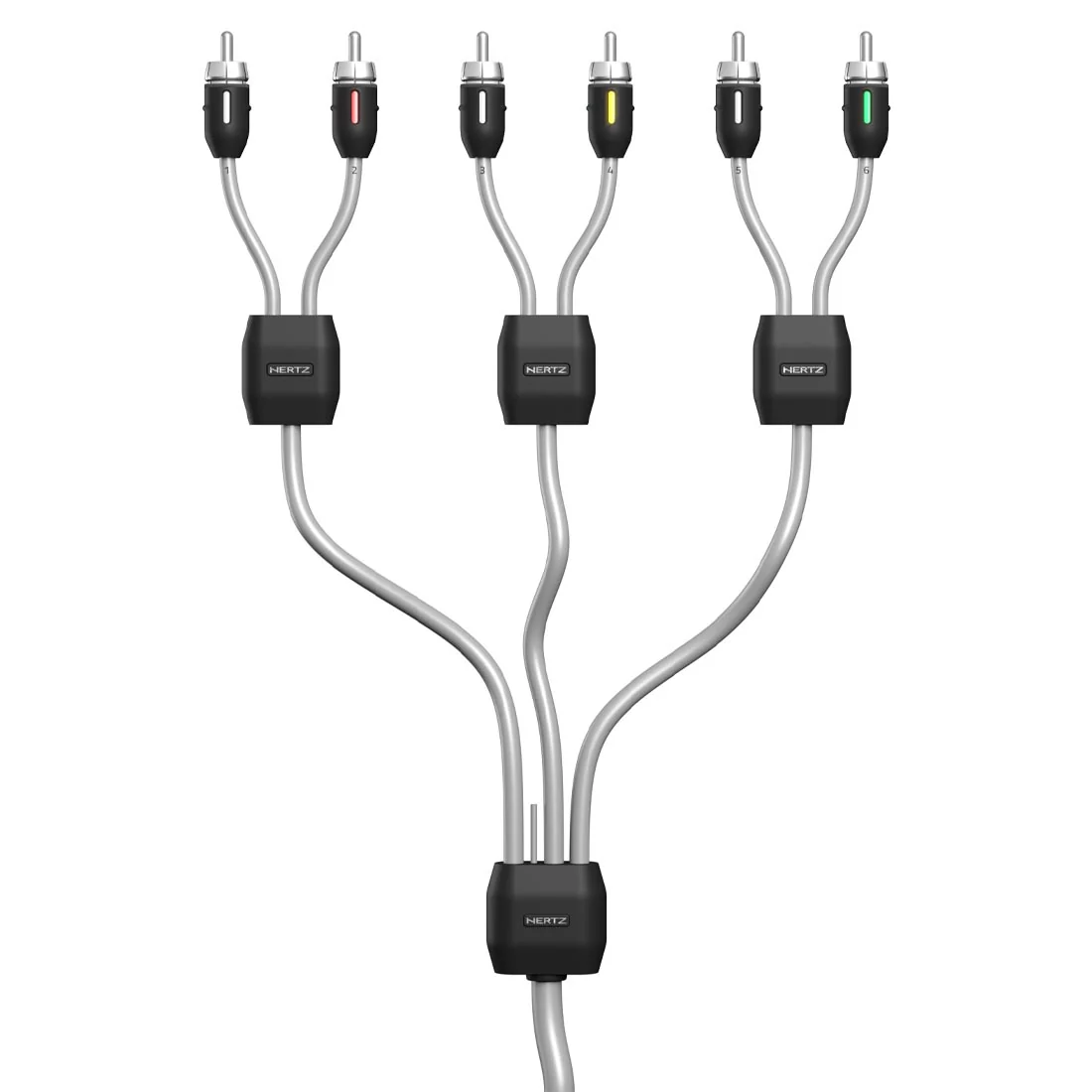Hertz HMLC6 32 6-Channel Marine RCA Cable - 10 Meter (HMLC632)