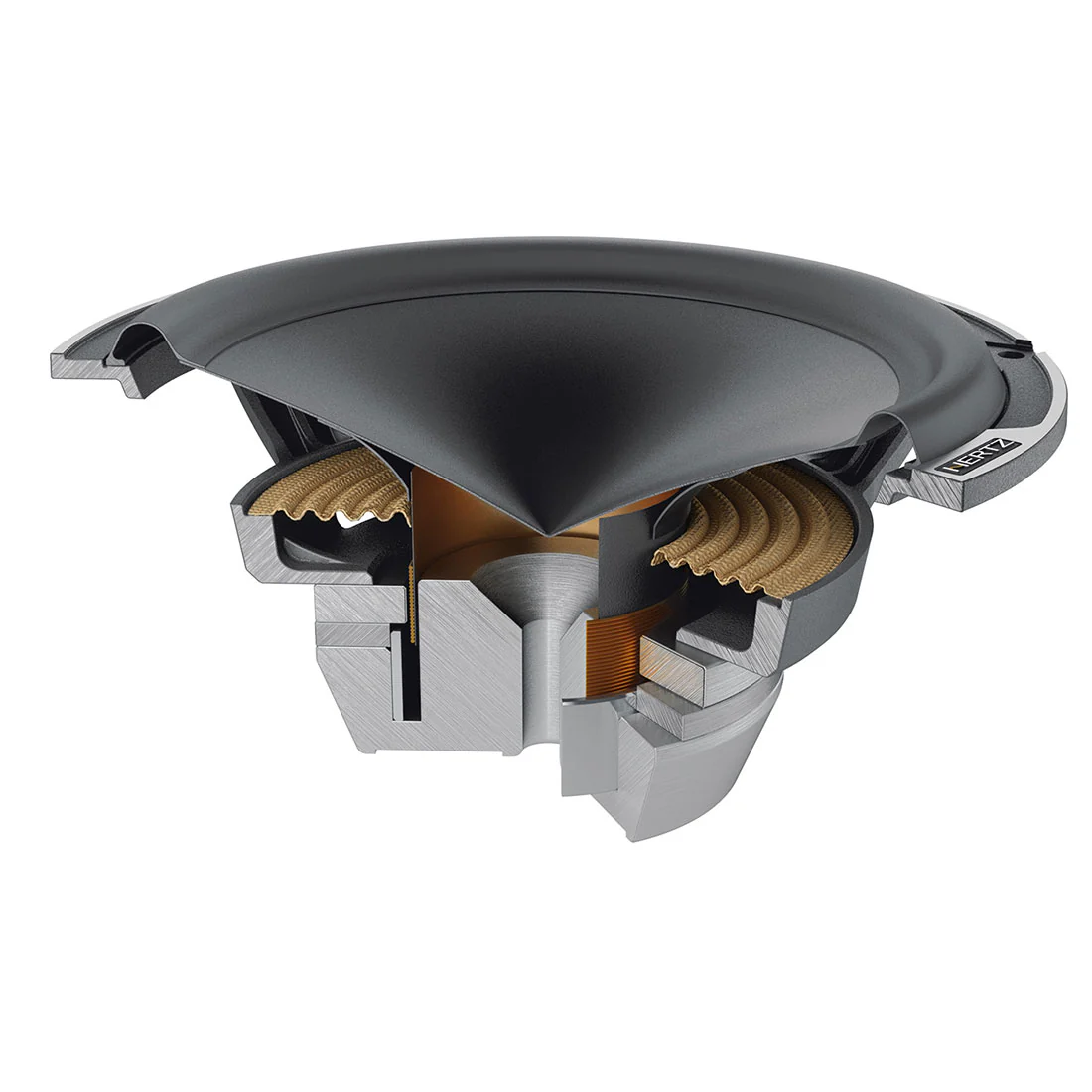 Hertz ML1800.3 7" Mille Legend Series 4 Ohm Woofers + Grille - Pair (ML1800.3) - Image 2