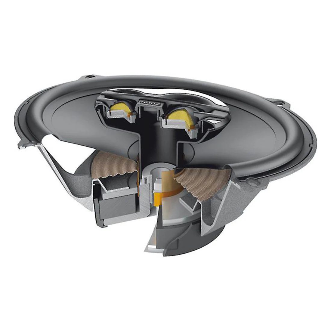Hertz MPX690.3 6" x 9" 3-Way Coaxial Car Speakers (MPX690.3) - Image 6