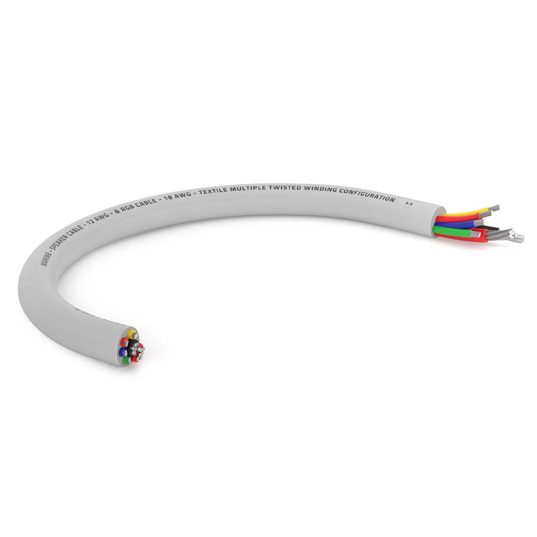 Hertz MSC 12.2 RGB 18 12 AWG Marine Speaker Cable with RGB Wiring - 30 Meter (MSC122RGB18) - Image 2