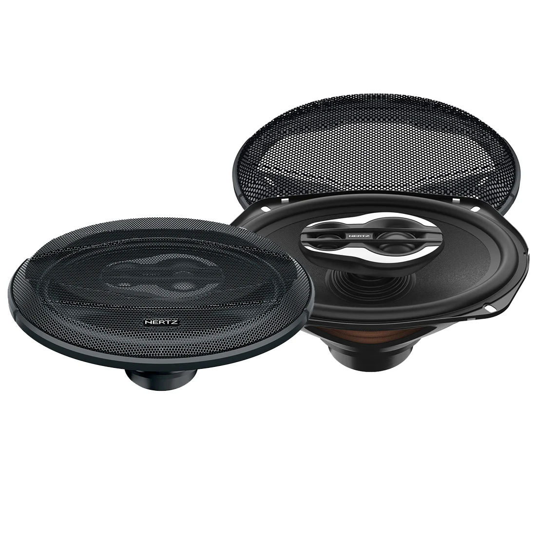 Hertz SX 690 NEO.1 SPL Show Series 6"x9" 3-Way Speakers and Grilles (SX690NEO.1)