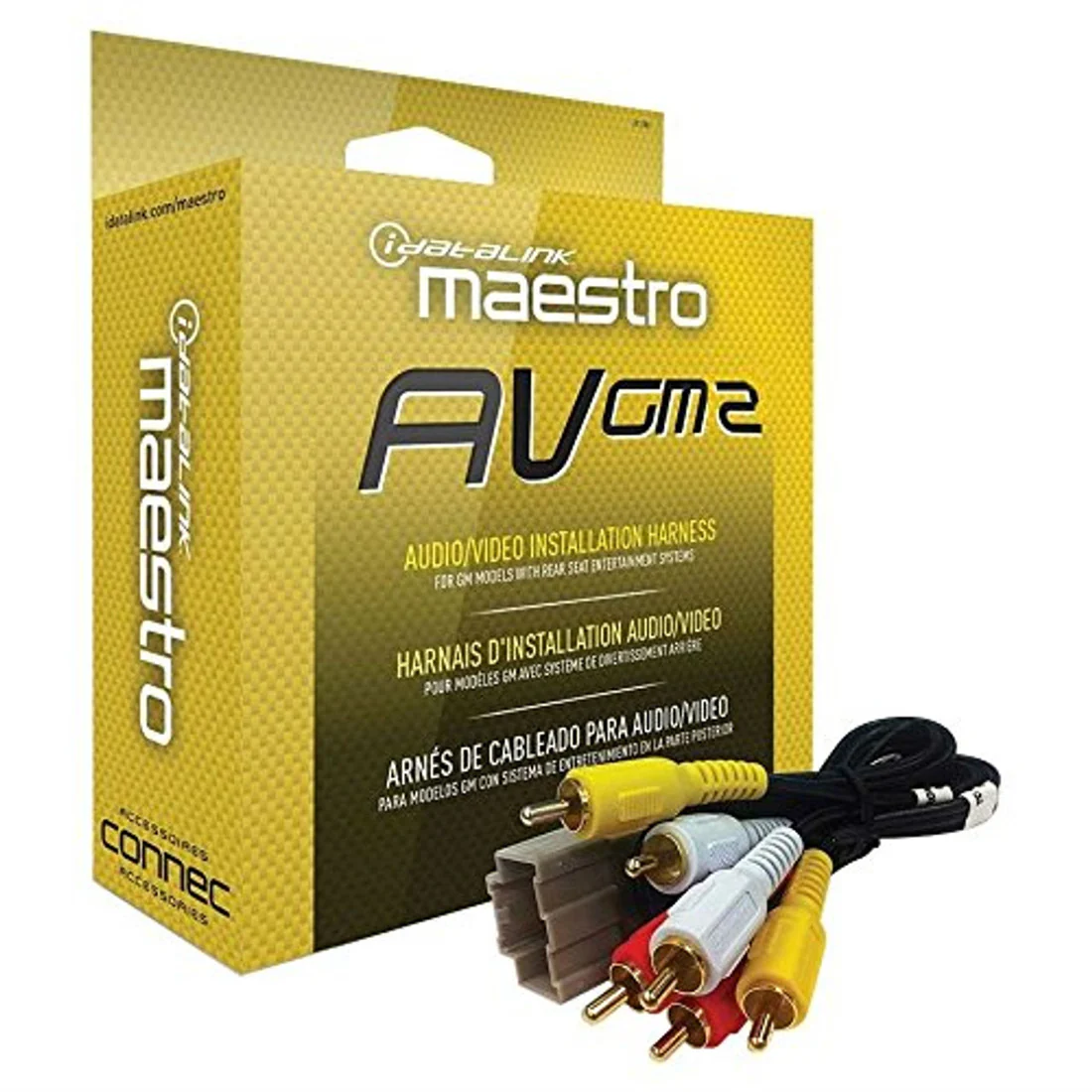 iDatalink Maestro HRN-AV-GM2 Rear Seat Video Harness for Select 2012-14 GM Vehicles (HRNAVGM2)