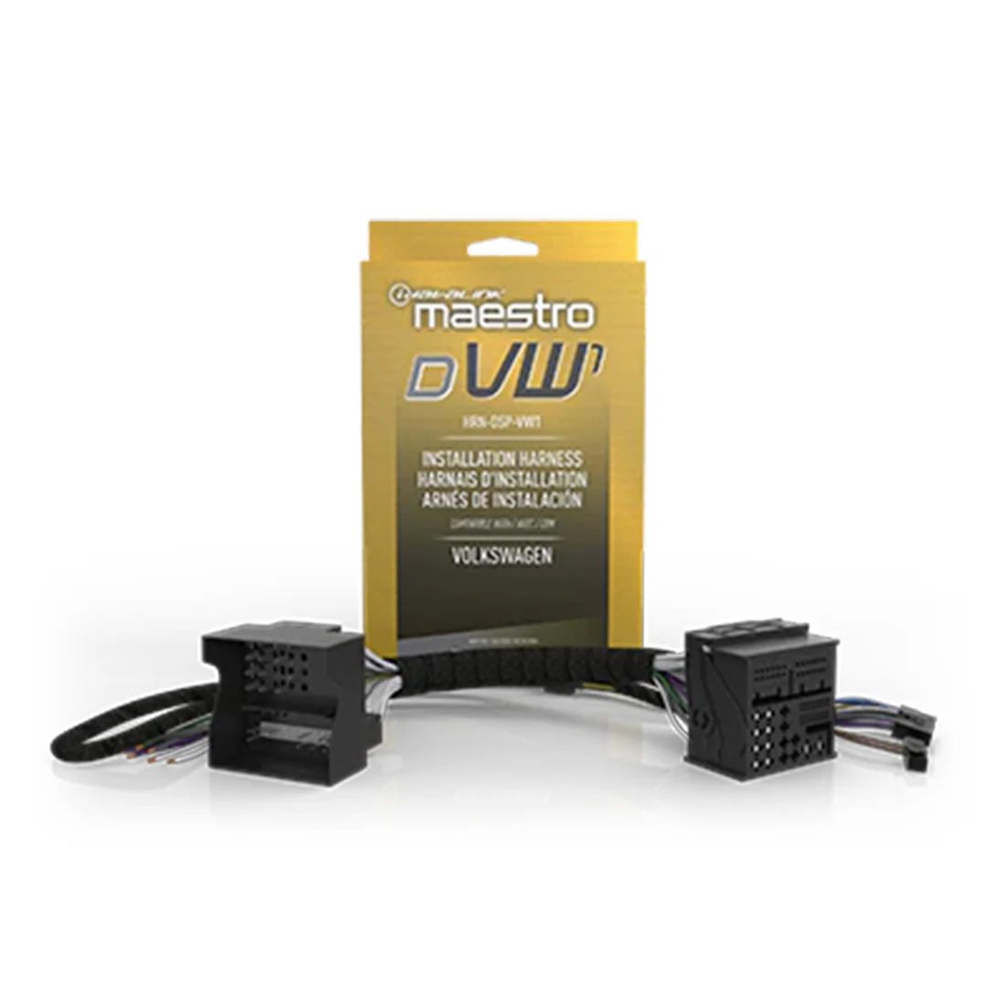 iDatalink Maestro HRN-DSP-VW1 Plug and Play Harness for Select 2009-2016 Non-Amplified Volkswagen Vehicles (HRNDSPVW1)