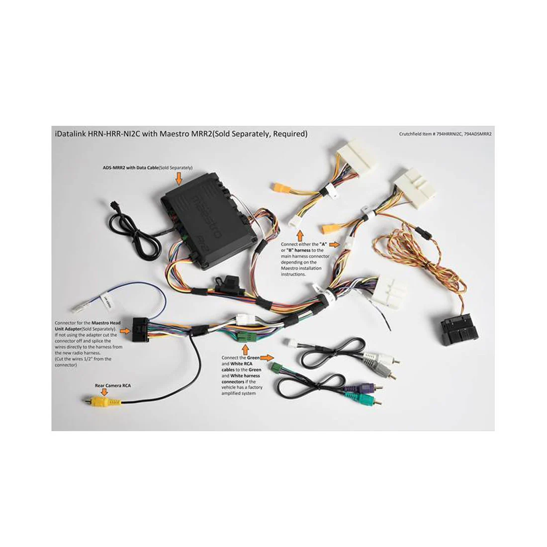iDatalink Maestro HRN-HRR-NI2 Plug and Play T-Harness for Nissan Vehicles (HRNHRRNI2) - Image 6