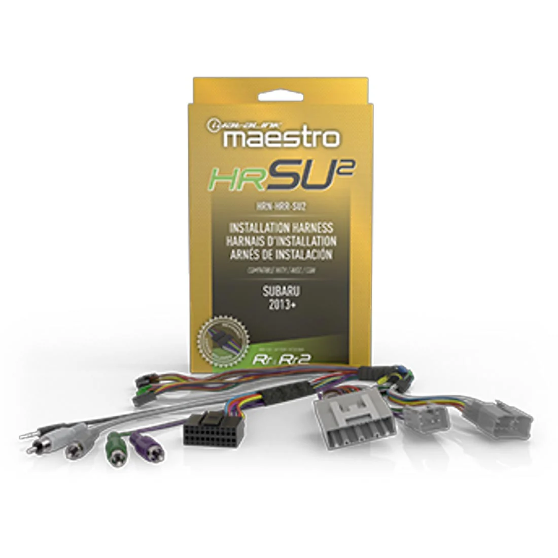 iDatalink Maestro HRN-HRR-SU2 Plug and Play T-Harness for Select Subaru Vehicles (HRNHRRSU2)