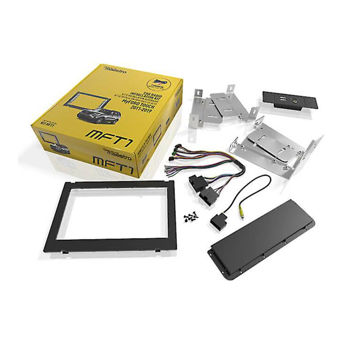 iDatalink Maestro KIT-MFT1 Dash Kit and T-Harness for Select 2011-up Ford Vehicles (KITMFT1) - Image 2
