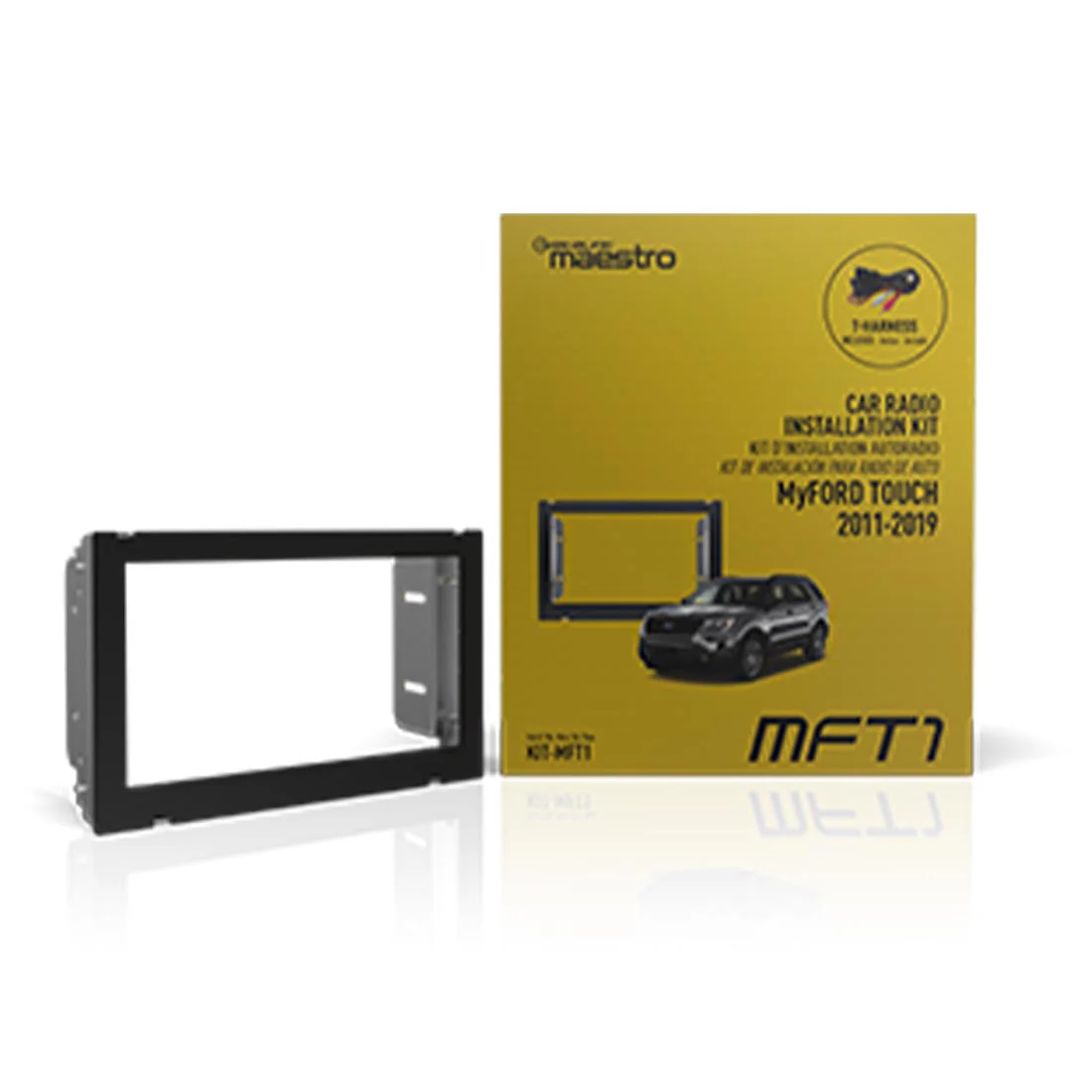 iDatalink Maestro KIT-MFT1 Dash Kit and T-Harness for Select 2011-up Ford Vehicles (KITMFT1) - Image 6