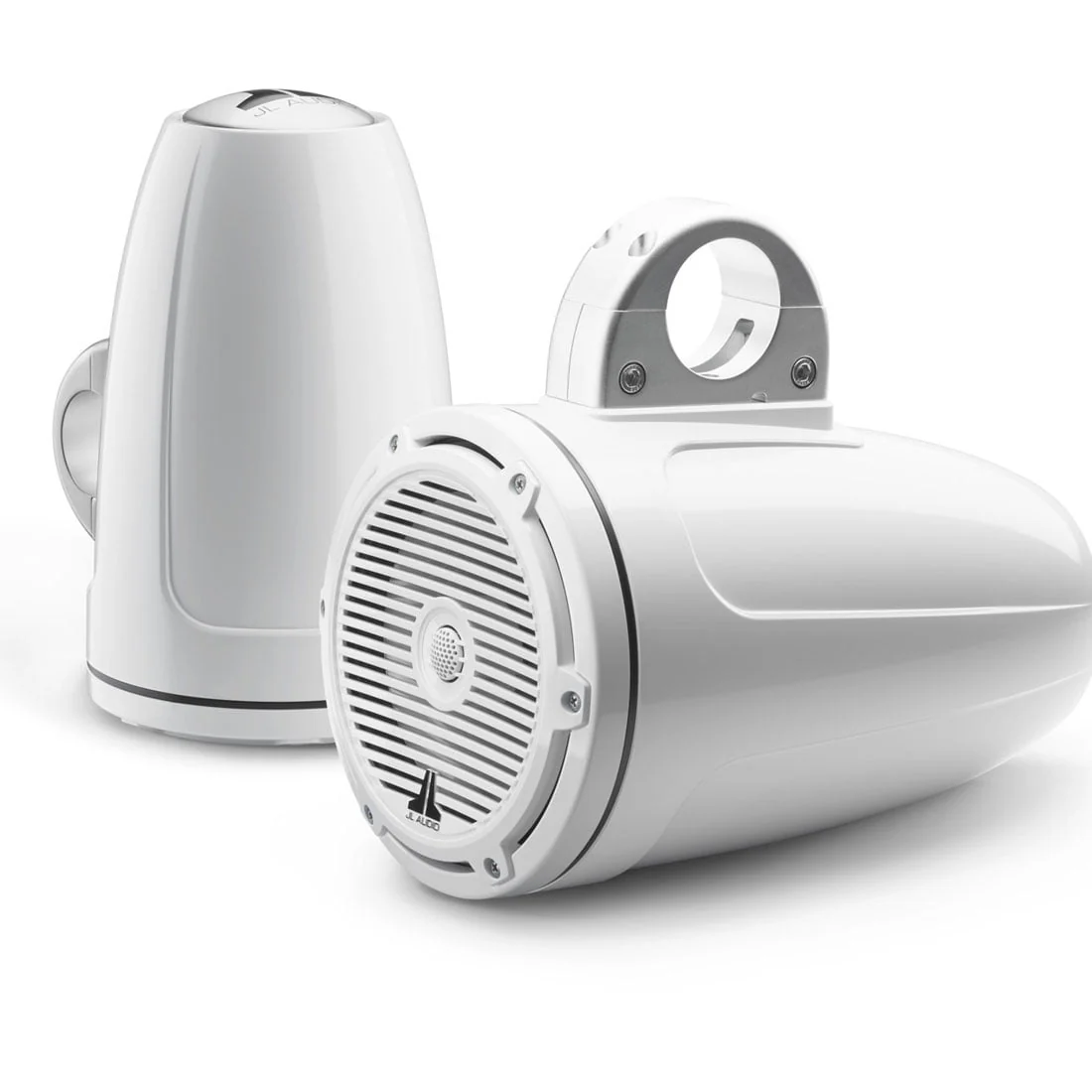 JL Audio M3-770ETXv3-Gw-C-Gw 7.7" 70 Watt 4 Ohm Marine Enclosed Coaxial Speakers - Pair - #93535 (M3770ETXv3GwCGw)