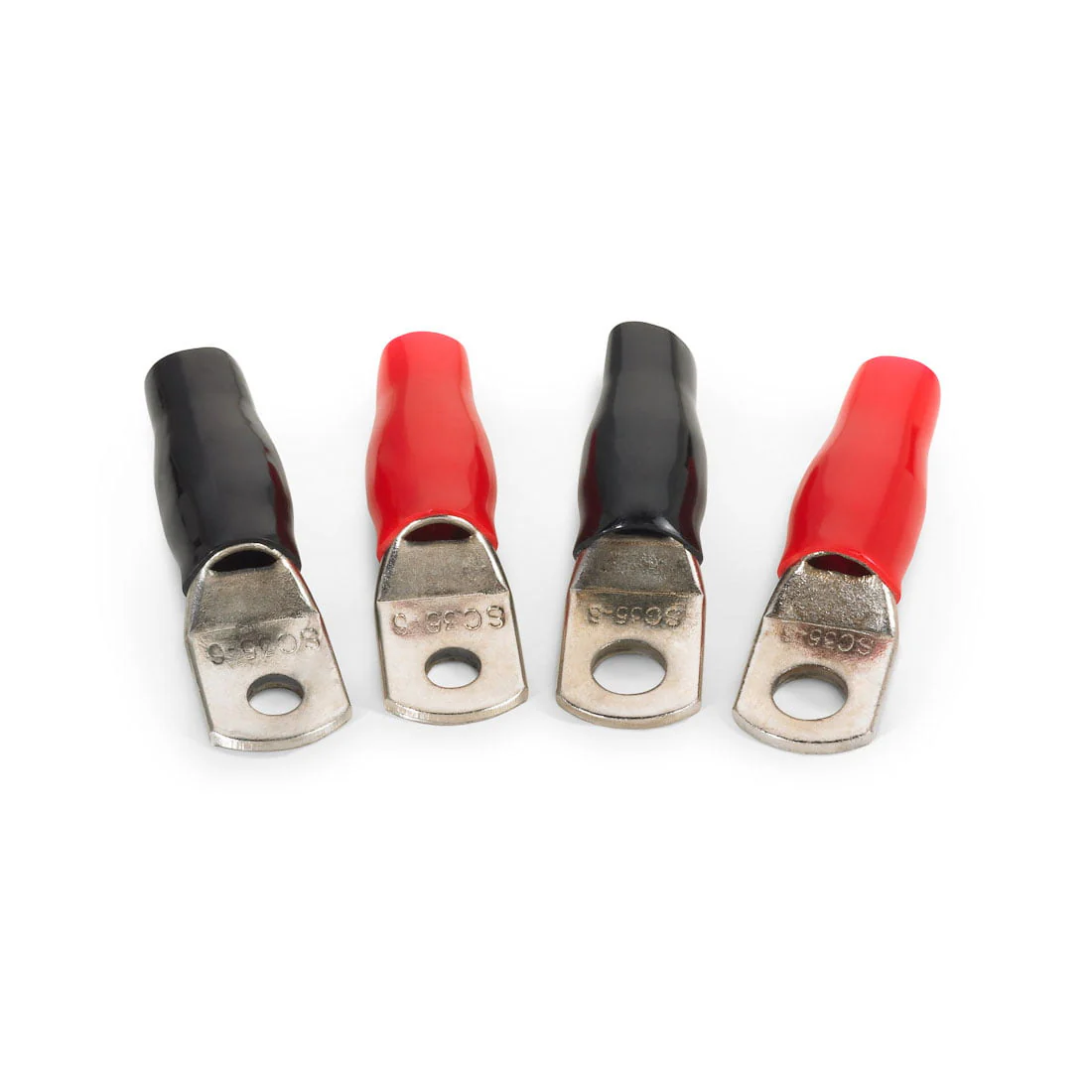 JL Audio XD-RT4-4PAK 4 AWG Crimpable Ring Terminals - #90473 (XDRT44PAK)