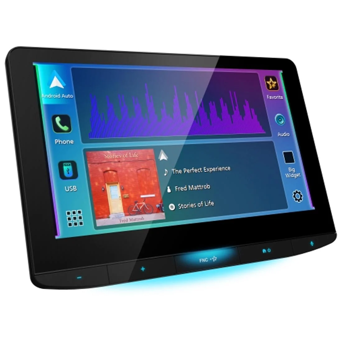 JVC KW-Z1001W 10.1" HD Floating Digital Media Receiver (does not play discs) (OPEN BOX) - Image 5