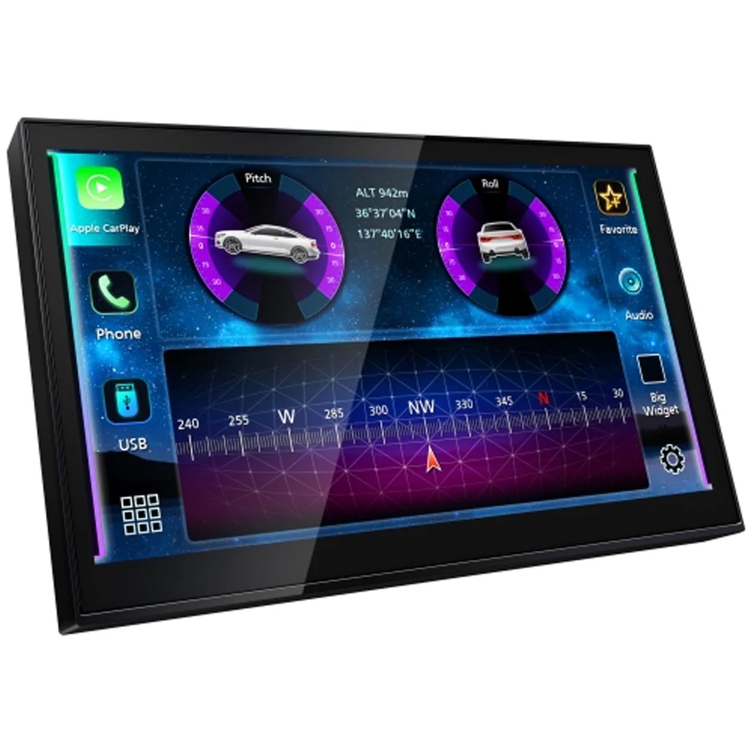 JVC KW-Z800AW 8" HD Direct Replacement Digital Multimedia Receiver (KWZ800AW) - Image 9