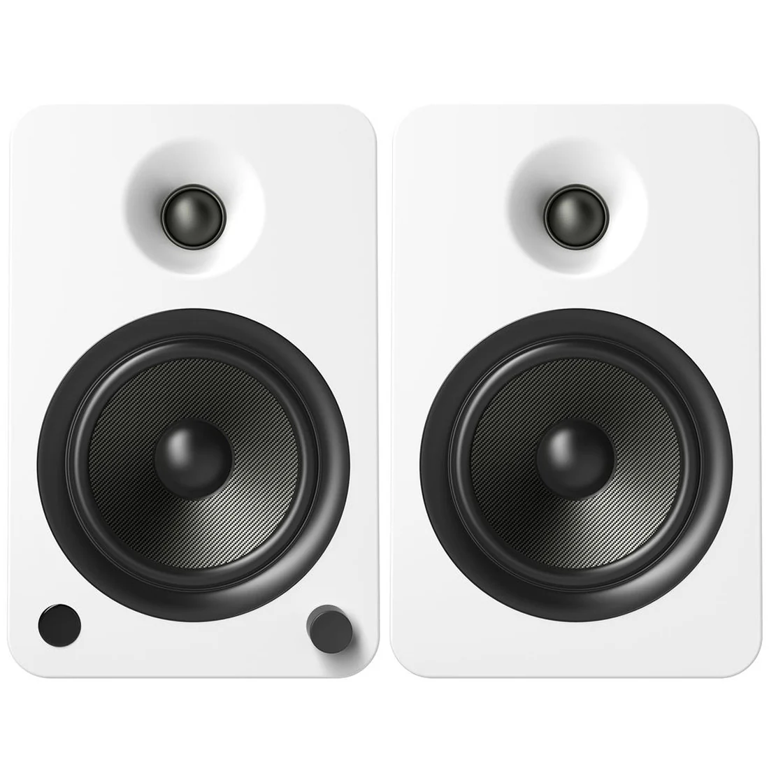 Kanto YU6MW YU6 Powered Desktop Speakers - Pair - White (YU6MW) - Image 2