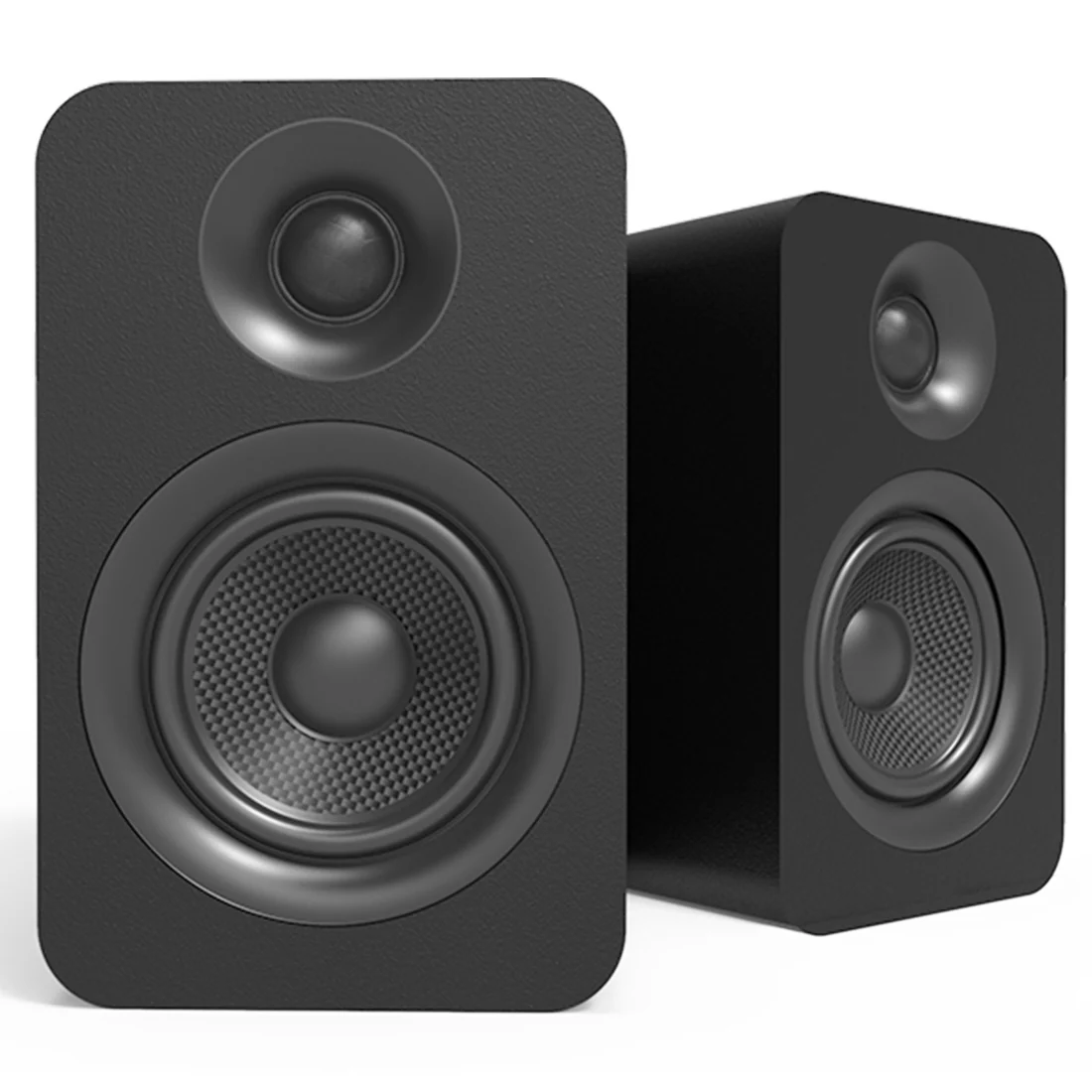 Kanto YUP4B YU 4 Inch Passive Desktop Speakers - Pair - Black (YUP4B)